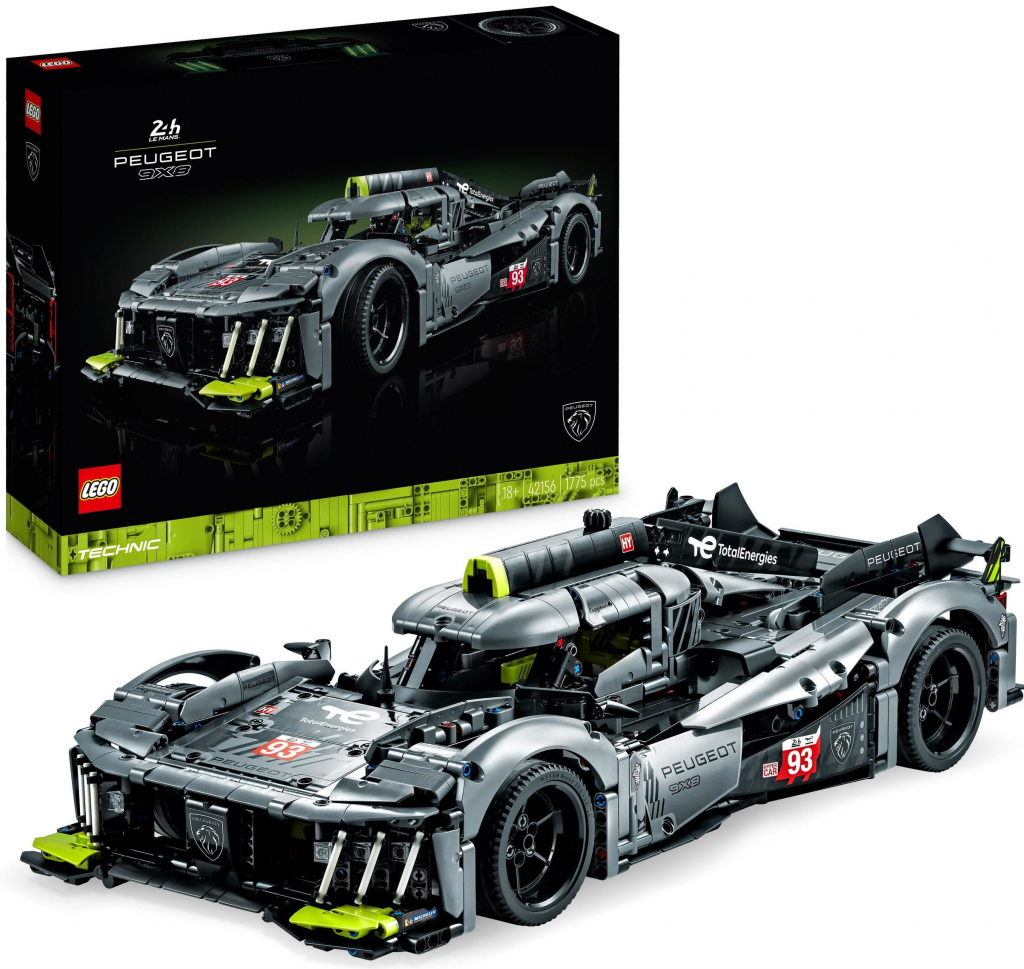 LEGO® Technic 42156 PEUGEOT 9X8 24H Le Mans Hybrid Hypercar