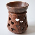 Mani Bhadra aroma lampa mastková Srdce 10 x 7,5 cm – Zboží Dáma