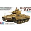 Sběratelský model Tamiya Valentine Mk. II IV British Infantry Tank Mk. III 1:35