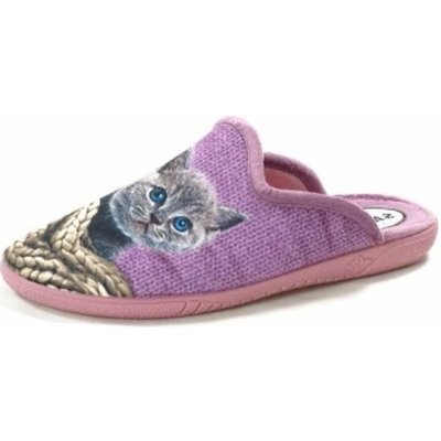Santé AB/23175 Malva dámské domácí pantofle kotě růžová – Zboží Mobilmania