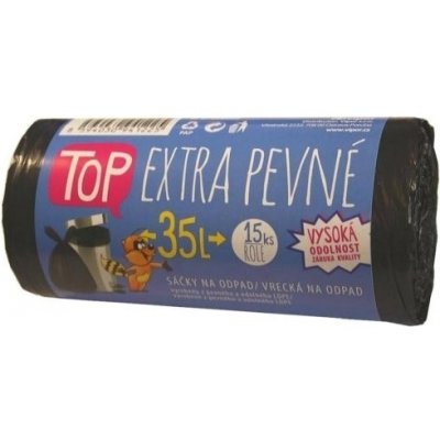 Studio 1+1 Pytle Vipor TOP 35L 20µm 15ks extra pevné černé – Hledejceny.cz