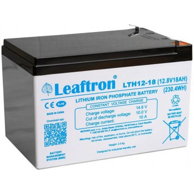 Leaftron LiFePO4 LTH12-18 18 Ah, 12.8 V – Zboží Živě