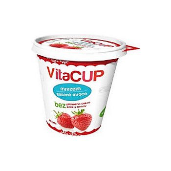 VitaCup Jahody plátky sušené mrazem 20 g