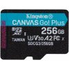 Paměťová karta Kingsto Canvas Go! Plus 256 GB UHS-I U3 SDCG3/256GBSP