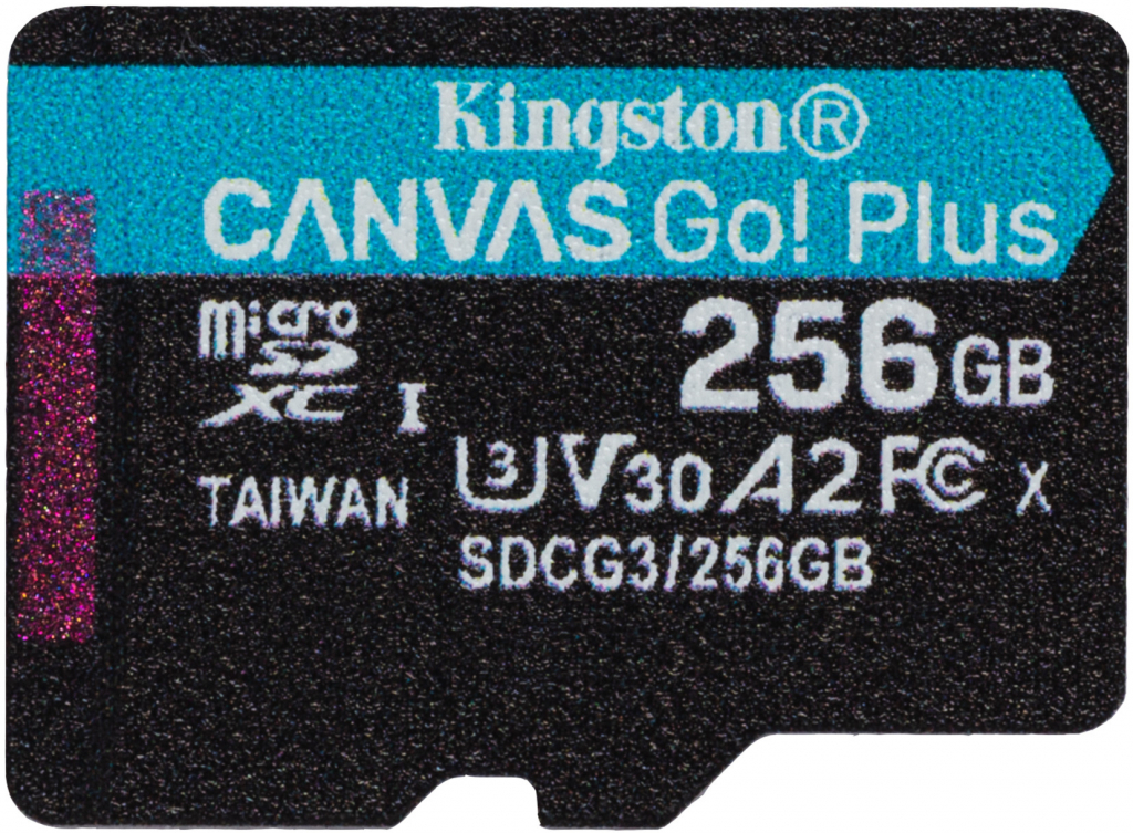 Kingsto Canvas Go! Plus 256 GB UHS-I U3 SDCG3/256GBSP