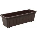 Samozavlažovací truhlík Garden Flor 60 cm hnědý – HobbyKompas.cz