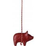 Vánoční plechová ozdoba Pig Red Maileg – Hledejceny.cz