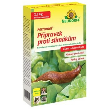 Neudorff Ferramol - přípravek proti slimákům 2,5 kg