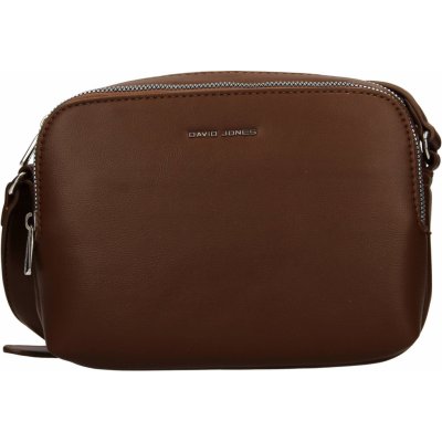 David Jones dámská crossbody kabelka Arabesa hnědá – Zboží Mobilmania