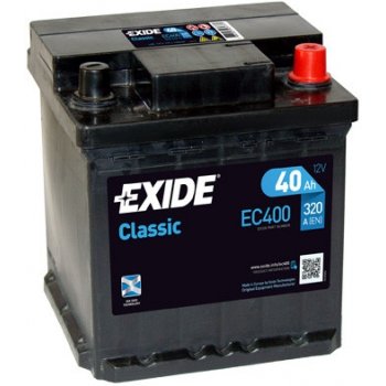 Exide Classic 12V 40Ah 320A EC400