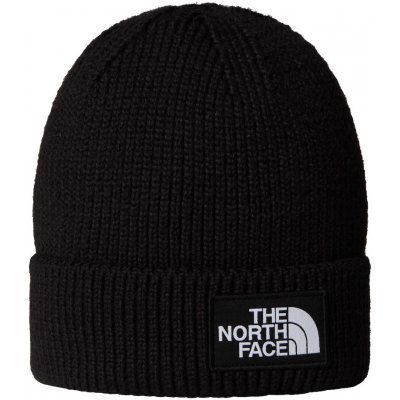 c The North Face Tnf Logo Box Cuffed beanie černá – Hledejceny.cz