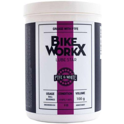 BikeWorkX Lube Star PTFE & White 1000 g