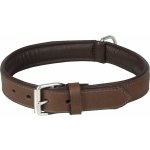 Flamingo Arizona Kožený obojek s pěnovou výplní – Zboží Mobilmania