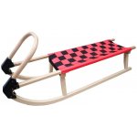 Kubisport Sáně 110cm dřevěné červené – Zboží Mobilmania