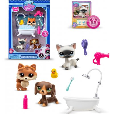 Littlest Pet Shop Grooming Spa Play Pack 3 ks – Hledejceny.cz