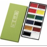 Sada akvarelových barev 12 ks Gansai Tambi Kuretake – Zboží Dáma