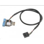 AKASA Interní MB adaptér USB 3.1 interní konektor na USB 3.1 Gen1 19-pin kabel – Sleviste.cz
