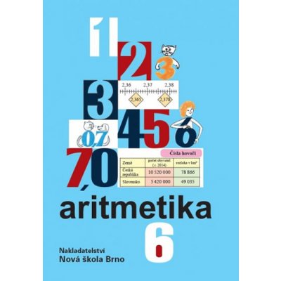 Aritmetika 6 - učebnice - Zdena Rosecká, Vladimíra Čuhajová, Jiří Růžička 6-10 – Hledejceny.cz