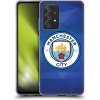 Pouzdro a kryt na mobilní telefon Samsung Pouzdro HEAD CASE Samsung Galaxy A52 / A52 5G / A52s 5G Manchester City FC Modré nové logo