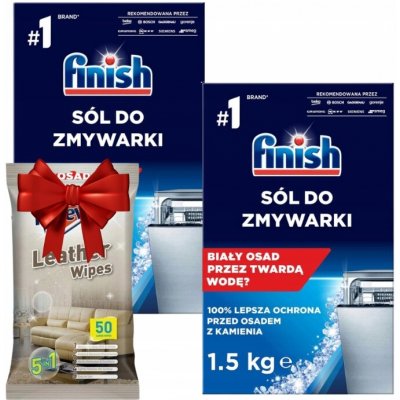 Finish Ochranná sůl do myčky nádobí 2 x 1,5 kg – Zbozi.Blesk.cz