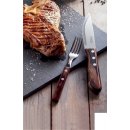 Tramontina Příbor steakový Jumbo rudé dřevo 4 ks