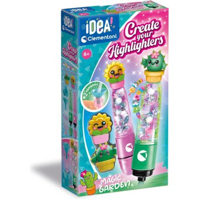 CLEMENTONI IDEA Kreativní sada pro výrobu zvýrazňovačů Garden – Hledejceny.cz