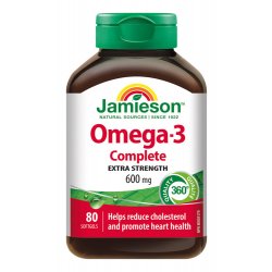 Jamieson Omega-3 Complete 80 kapslí