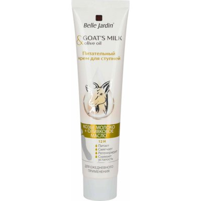 Belle Jardin Goat´s Milk Změkčující krém na nohy s kozím mlékem a lanolinem 125 ml – Zboží Dáma