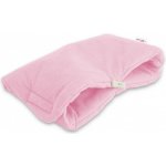 Baby Nellys rukávník Velvet 40 x 20cm sv. růžová – Hledejceny.cz