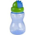 Canpol babies sportovní láhev se slámkou modrá 270 ml – Zboží Dáma