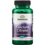 Swanson Citrát Vápenatý 200 mg 60 kapslí – Hledejceny.cz