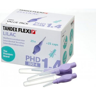 Tandex Flexi mezizubní kartáček 1,4 mm ISO 4 kónické 25 ks