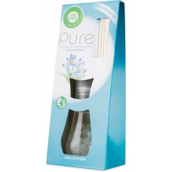 Air Wick Reed Diffuser Pure Spring Delight - Svěží vánek vonné tyčinky osvěžovač vzduchu 25 ml