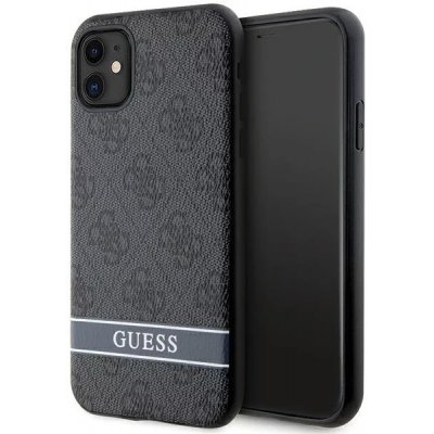 Pouzdro Guess iPhone 11 / Xr 4G Stripe šedé – Zbozi.Blesk.cz