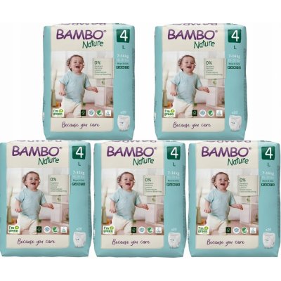 Bambo Nature Pants 4 navlékací trenink.7-14 kg 20 ks – Zboží Mobilmania