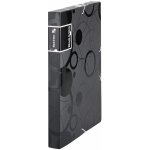 Karton P+P Black&White A4 Plastový box s gumičkou černá – Hledejceny.cz