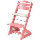 Jitro rostoucí židle Plus bílo růžová