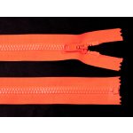 Kostěný zip no.5 rozepínací 80cm bundový color: 736 neon oranžová – Hledejceny.cz