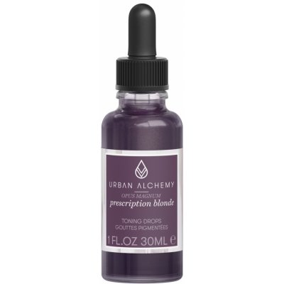 Urban Alchemy Opus Magnum Prescription Blonde pigmentové kapky pro blond vlasy 30 ml – Zboží Dáma