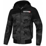 Pitbull West Coast Horizon Windbreaker All Black Camo – Zboží Mobilmania