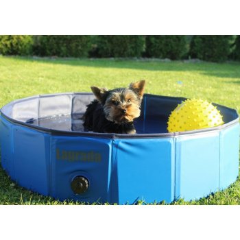 Lagrada skládací bazén pro psy 80 x 20 cm