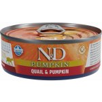 N&D CAT PUMPKIN Adult Quail & Pumpkin 70 g – Sleviste.cz