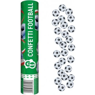 Konfety vystřelovací Fotbal 30 cm – Zboží Mobilmania