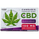 Euphoria Žvýkačky s CBD 100mg Černý rybíz 17 g