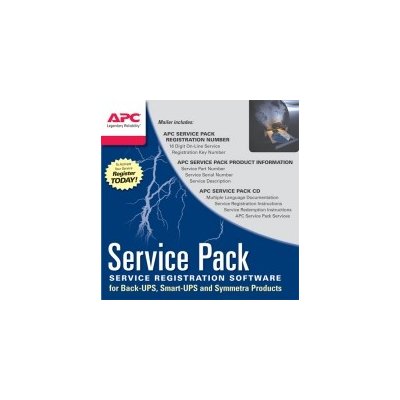 APC Service Pack 1 Year Extended Warranty (for concurrent sales) – Hledejceny.cz