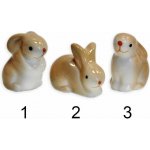 Zajíc porcelán 3,5cm mix – Zboží Dáma
