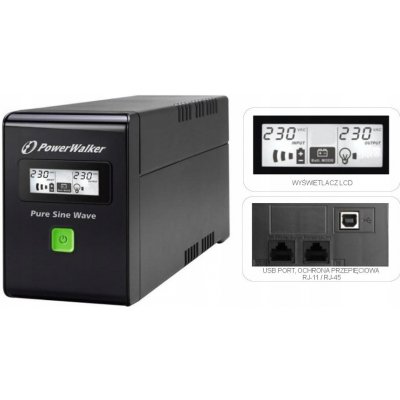 Power Walker VI 800 SW USV – Hledejceny.cz