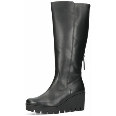 Gabor dámské kožené kozačky černé – Hledejceny.cz