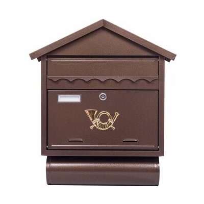 J.A.D. Tools ST 102 Poštovní schránka se špičatou stříškou, bronz – Hledejceny.cz