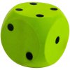 Příslušenství ke společenským hrám Androni Kostka měkká velikost 16 cm, zelená